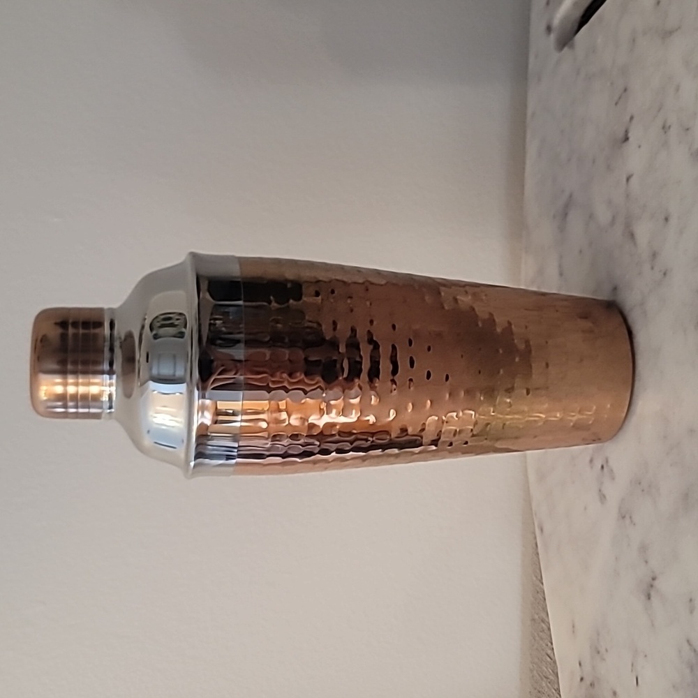 (1770-) PIER 1 IMPORTS Hammered Cocktail Shaker